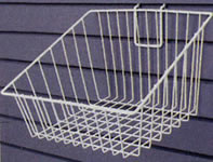 Slatwall Slanted Basket