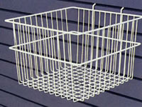 Slatwall Square Basket